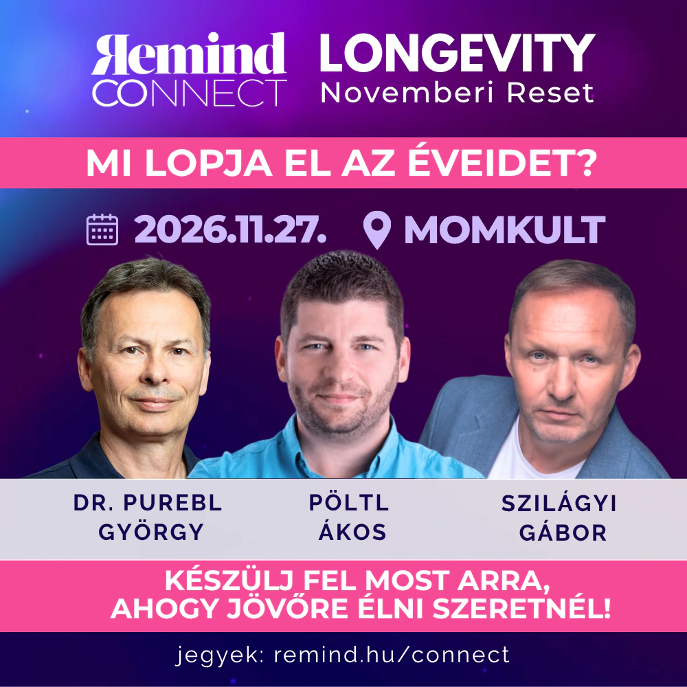 Remind Connect Longevity Novemberi Reset – 2026. november 27., MOMKult