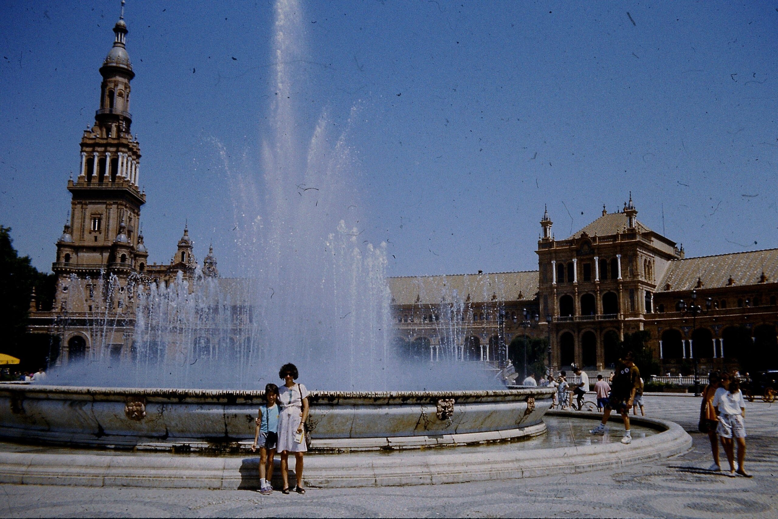 Egy családi nyaralás alkalmával Sevillában