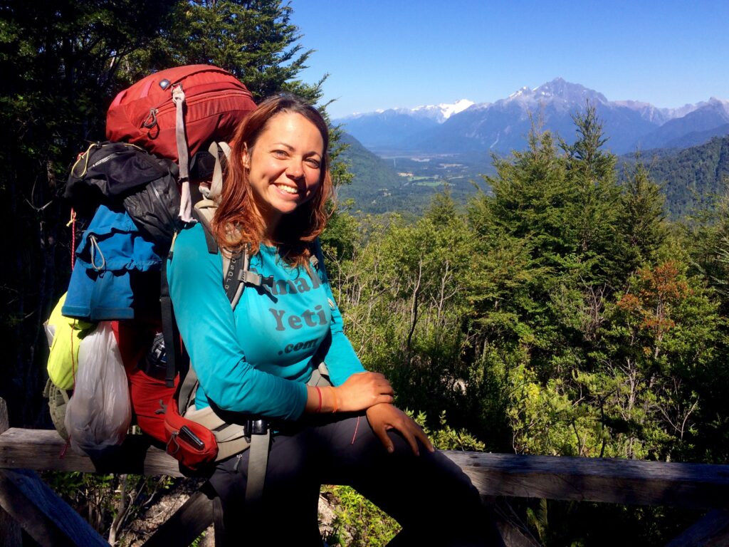 Female Yeti utazoblogger