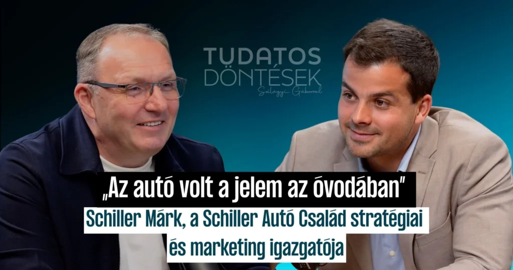 Schiller Márk – Tudatos Döntések podcast borítókép