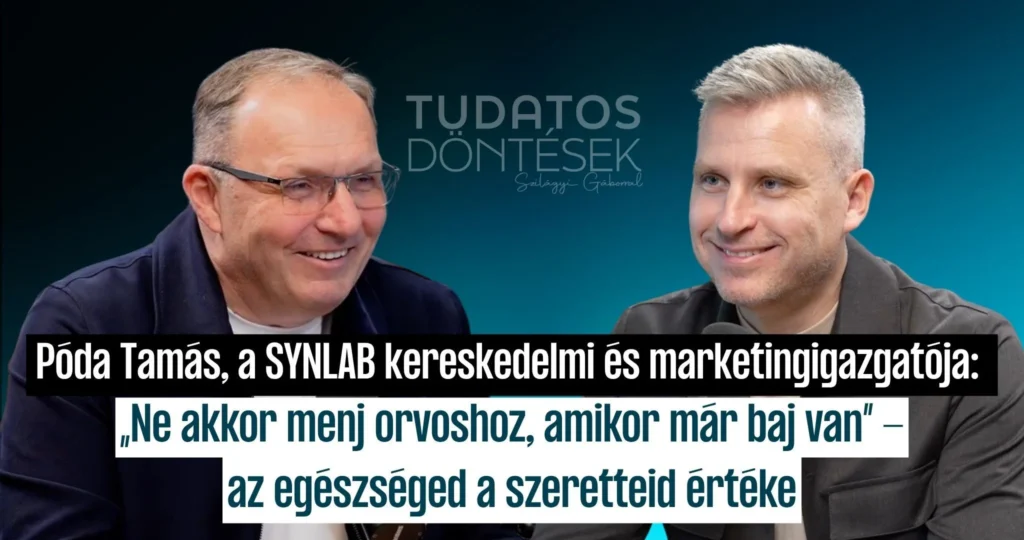 A gyógyszerbeállítás sokszor egy élő emberes kísérlet – Póda Tamás (SYNLAB)