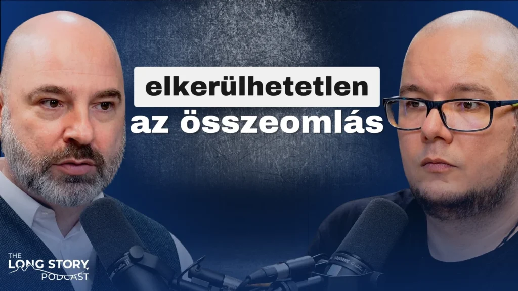 Stumpf-Bíró Balázs és Tóth-Czere Péter a The Long Story podcast stúdiójában