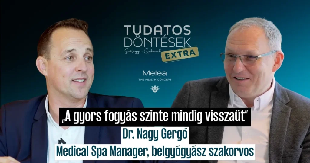 Tudatos Döntések EXTRA podcast borító Dr. Nagy Gergővel