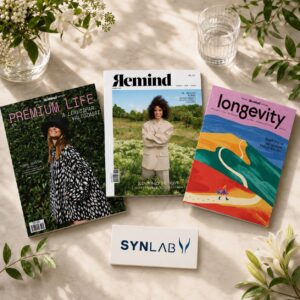 3 prémium magazin csomag ajándék SYNLAB Stressz laborcsomaggal
