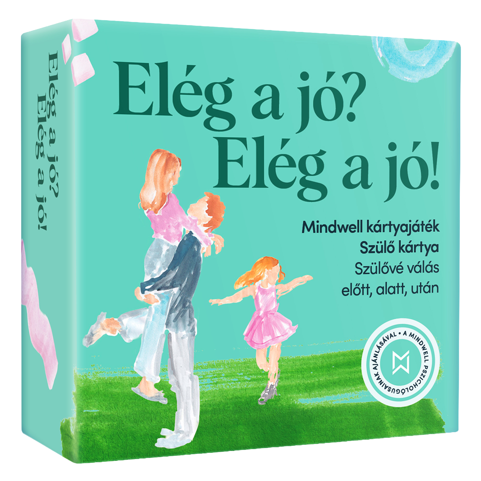 Remind Bookazine X Mindwell csomagajánlat Elég a jó? Elég a jó! – szülői Mindwell kártya doboza