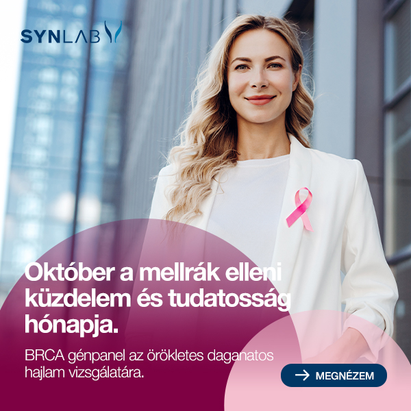 SYNLAB BRCA génpanel – október a mellrák elleni küzdelem és tudatosság hónapja