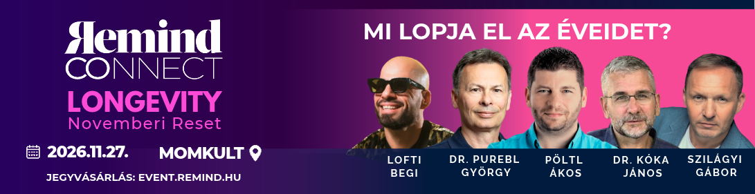 Remind Connect – Mi lopja el az éveidet? – 2026. november 27., MOMkult