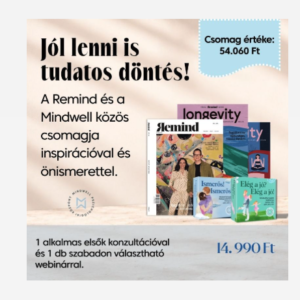 Jól lenni is tudatos döntés – Remind és Mindwell közös csomag