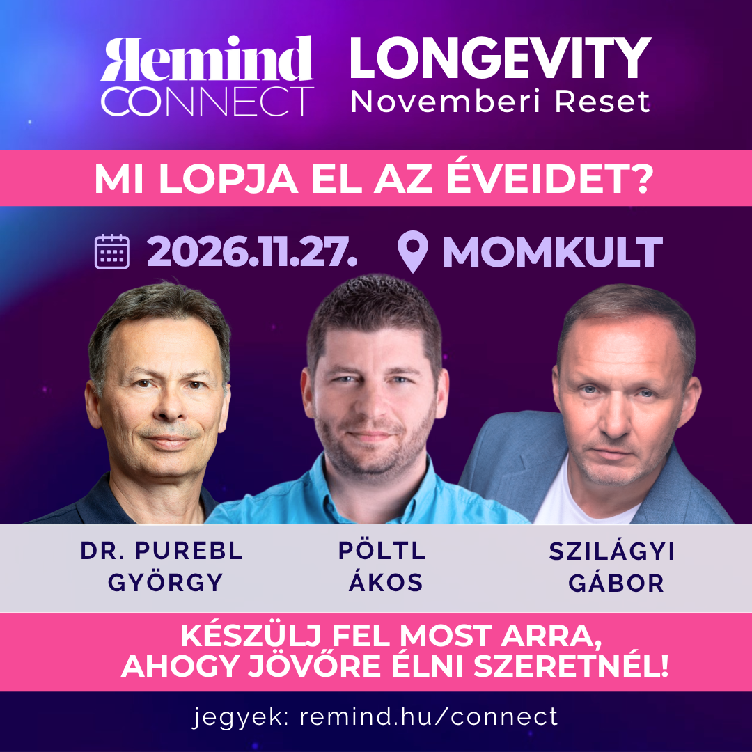 Remind Connect – Longevity Novemberi Reset – 2026. november 27., MOMkult
